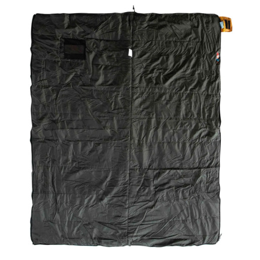 Спальный мешок Tramp Airy Light одеяло с капюшом правый yellow/grey 190/80 UTRS-056