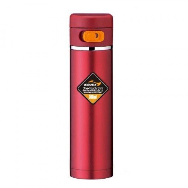 Термос Kovea One-touch Slim-червоний, 200 мл