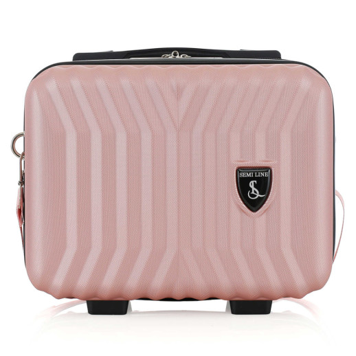 Бьюти-кейс Semi Line 12L Pink (T5987-1)