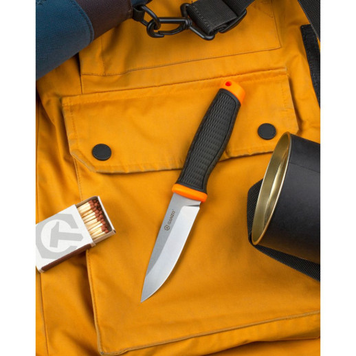 Нож Ganzo G806-OR оранжевый с ножнами (поврежденная упаковка)