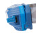 Фонарь налобный Highlander Deneb 100 Sensor Rechargeable Head Torch Blue (TOR191) (929728)