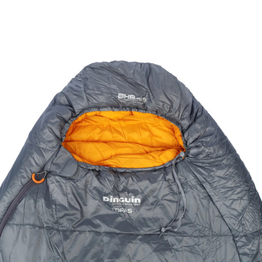 Спальный мешок Pinguin Topas (-1/-7°C), 175 см - Left Zip, Grey (PNG 231786) 2020
