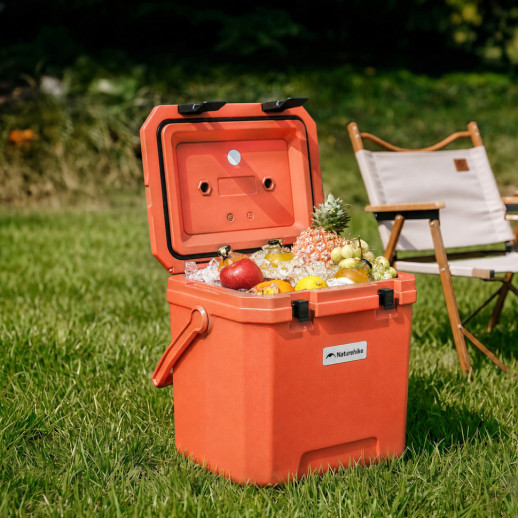 Туристический холодильник Naturehike Whales-PRO PU CNK2650CF012, 24 л, оранжевый