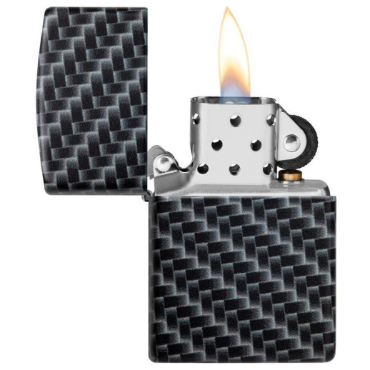 Зажигалка Zippo Carbon Fiber Design 49356