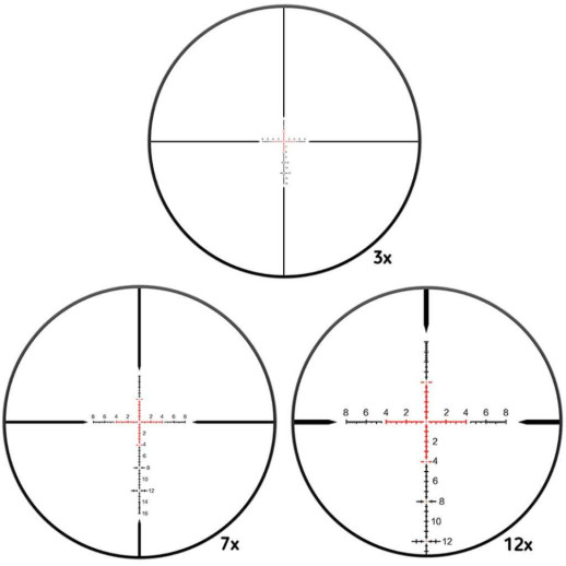 Прицел Discovery Optics HD 3-12X44SFIR FFP 30mm подсветка (220401)