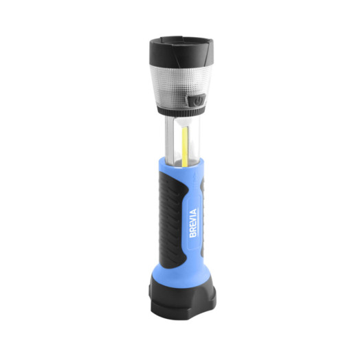 Фонарь инспекционный телескопический Brevia LED 3W COB+1W LED+8LED кемпинг 300lm 2000mAh