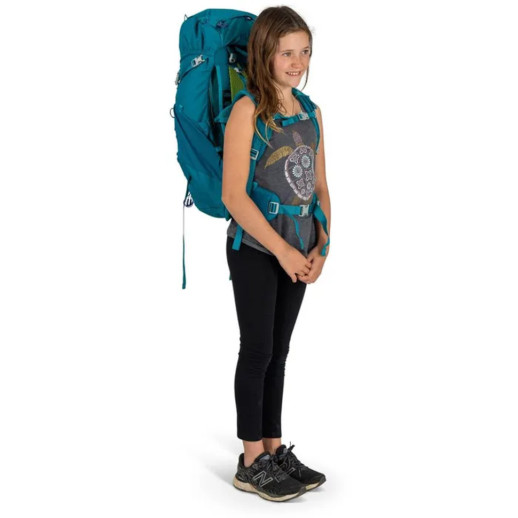 Рюкзак Osprey Ace 38 blue spikemoss/deep peyto - O/S - синий