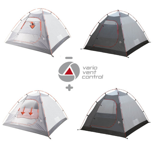 Палатка High Peak Andros 4.0 (Dark GreyGreen)