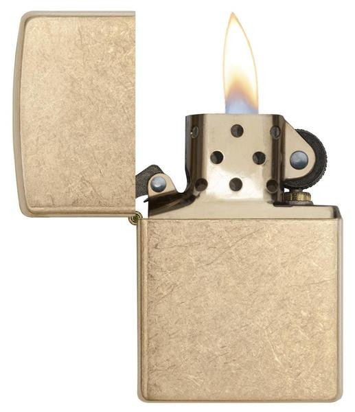 Зажигалка Zippo Armor Tumbled Brass 28496