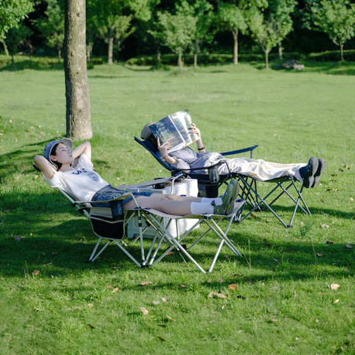 Кресло складное Naturehike CNK2350JJ011, алюминий, бежевый