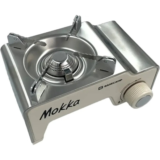 Портативная газовая плитка Base Camp Camping Stove Mokka, Bone White (BCP 51417)