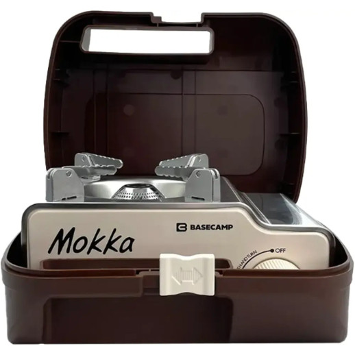 Портативная газовая плитка Base Camp Camping Stove Mokka, Bone White (BCP 51417)