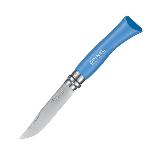 Нож Opinel 7 VRI, лазурный 30393