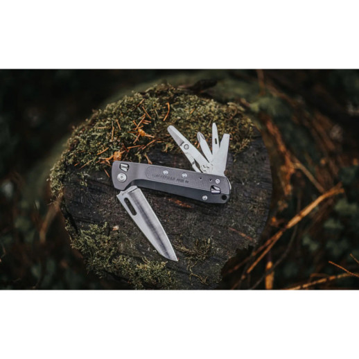 Нож-мультитул Leatherman Free K4 Gray