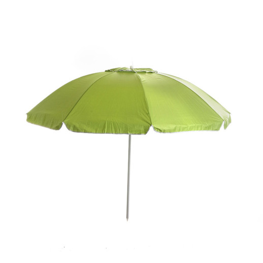 Зонтик пляжный СИЛА с наклоном и клапаном 2м (19/22) зеленый