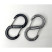 Набор алюминиевых сервисных карабинов Base Camp Sigma 5 Wire Set, 2 шт, Black/Grey (BCP 61015)