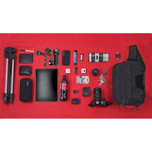 EDC Сумка Travel Extreme однолямочная DELTA black X-PAC