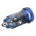 Автомобильное зарядное устройство Brevia ePower DualDrive 15W 2xUSB-A, transparent blue