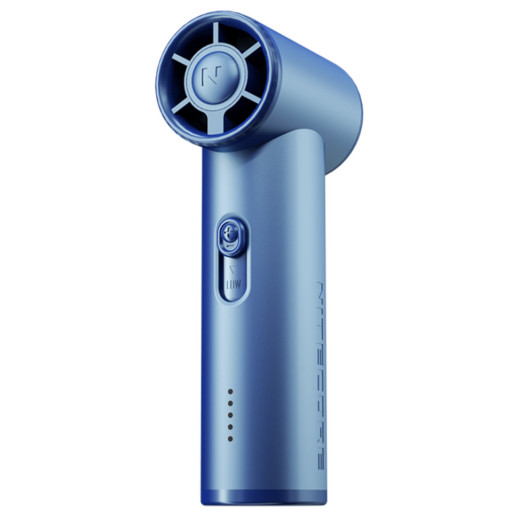 Портативный вентилятор + Power Bank Nitecore NEF01 (4000 mAh, до 11м/с), USB-C, синий