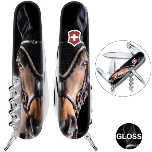 Складной нож Victorinox SPARTAN ZODIAC Королевский конь 1.3603.3.Z5290pk