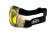 Защитные очки с уплотнителем Global Vision Eliminator Camo Forest (yellow), желтые в камуфлированной оправе
