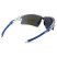 Очки Venture Gear MontEagle Clear (blue mirror) Anti-Fog зеркальные синие в прозрачной оправе