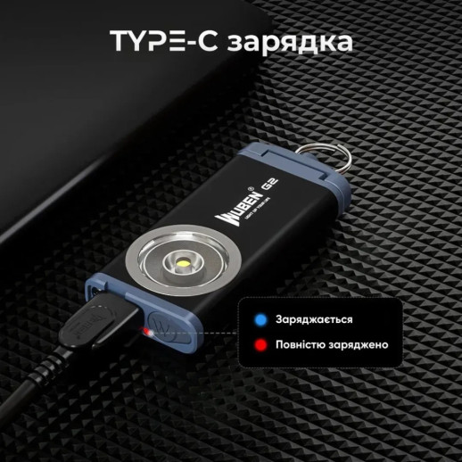 Фонарь Wuben G2, черный