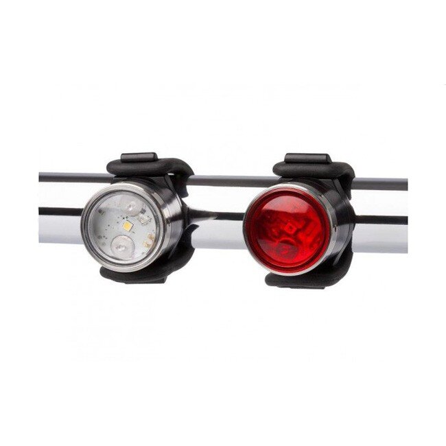 Набор велофонарей Led Lenser B2R(белый) + B2R(Красный) 9859