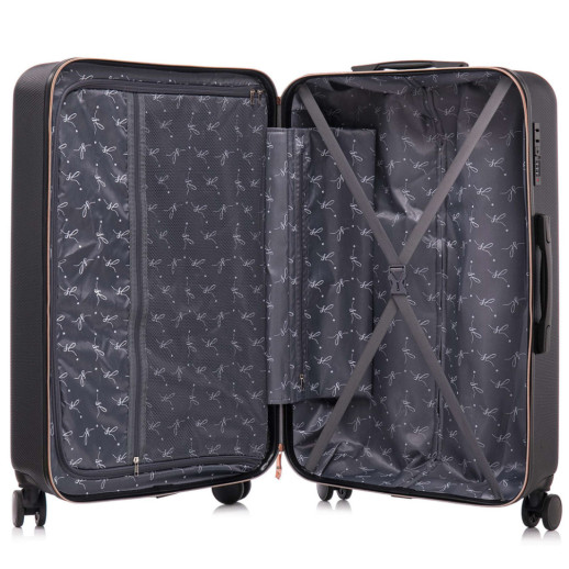 Чемодан Semi Line 28" (L) Black (T5722-4)