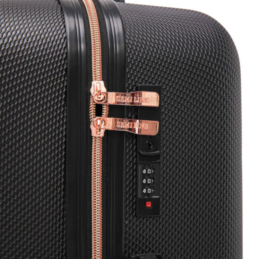 Чемодан Semi Line 28" (L) Black (T5722-4)