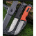 Нож HX Outdoors DM-043C, оранжевй