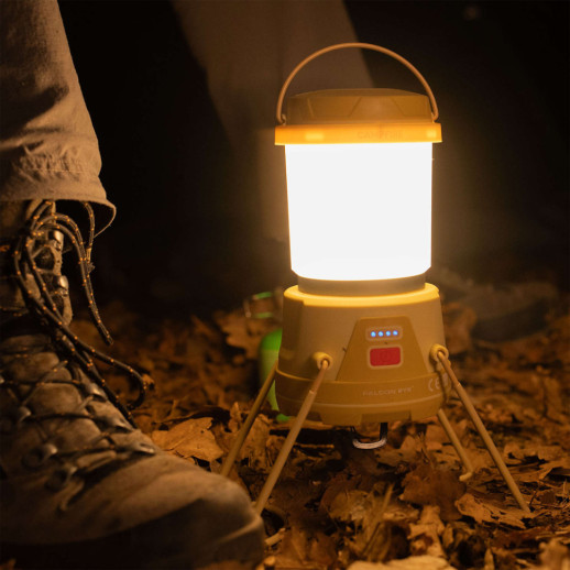 Фонарь кемпинговый Falcon Eye Campfire (1720 Lm) Cool/Warm White/Red LED Powerbank USB-C (FCL0032)