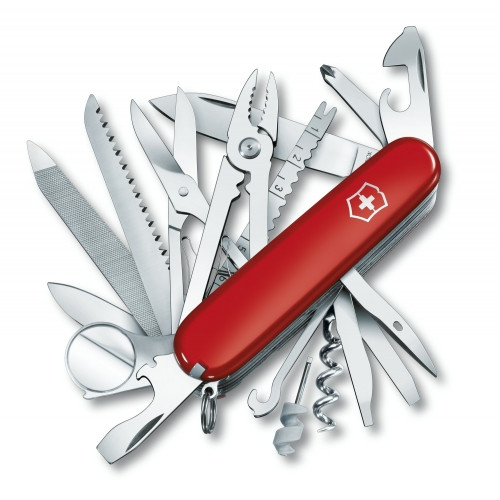 Нож Victorinox Swisschamp 1.6795, красный