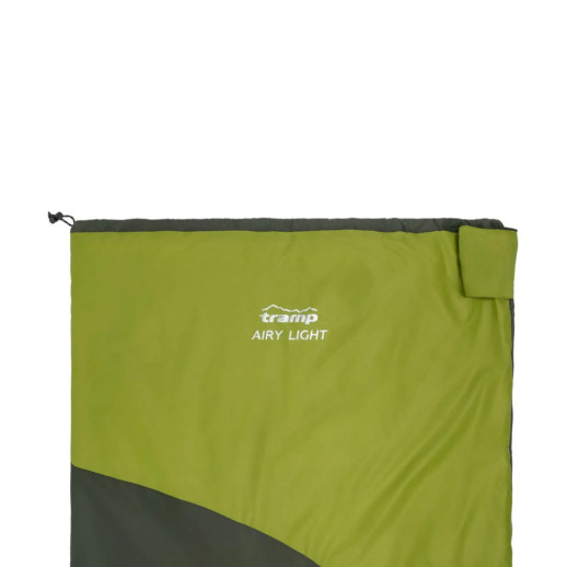 Спальный мешок Tramp Airy Light одеяло с капюшоном левый olive 190/80 UTRS-056