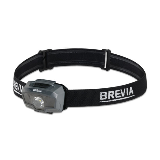 Фонарь налобный Brevia 200Lm, 3 режима+flash, 3xAAA, IP64