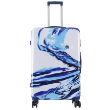 Чемодан Semi Line 28" (L) White/Blue Print (T5653-3)
