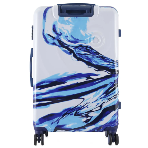 Чемодан Semi Line 28" (L) White/Blue Print (T5653-3)