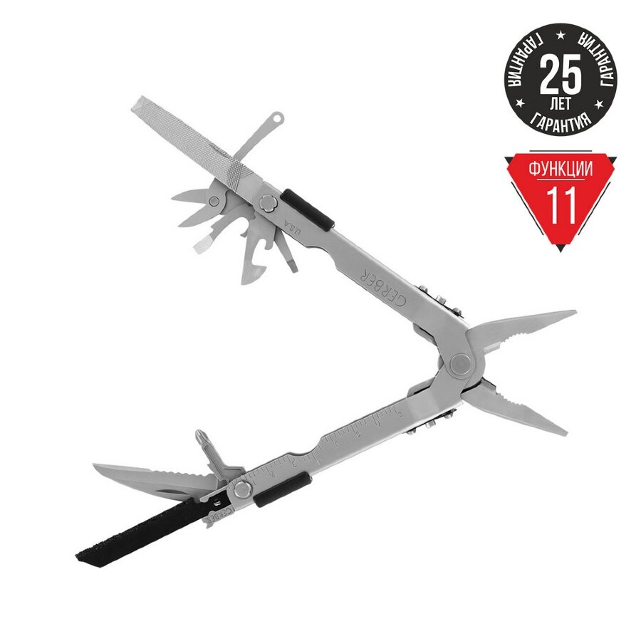 Мультитул Gerber Multi-Plier 600 - Pro Scout Needlenose Stainless, Sheath, коробка, 7563