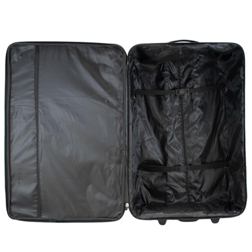 Чемодан Semi Line 24" (M) Black (T5659-2)