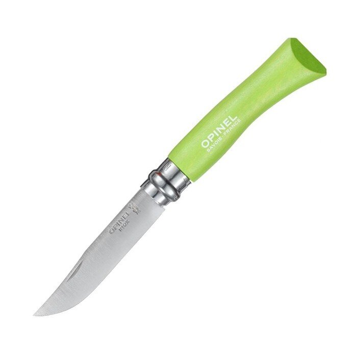 Нож Opinel 7 VRI, светло-зеленый 30394