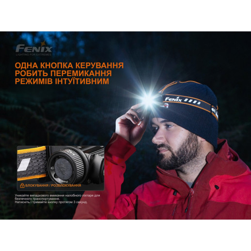 Фонарь налобный Fenix HM60R, камуфляж | Лимитированная серия