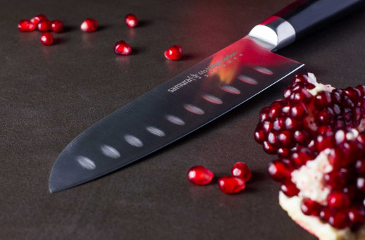 Нож кухонный Samura Mo-V Сантоку, 170 мм, SM-0094