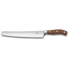 Кухонный нож Grand Maitre Wood Bread  26см волн. для хлеба с дерев. ручкой (GB)