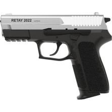 Пистолет стартовый Retay 2022 9мм chrome (Y530300C)
