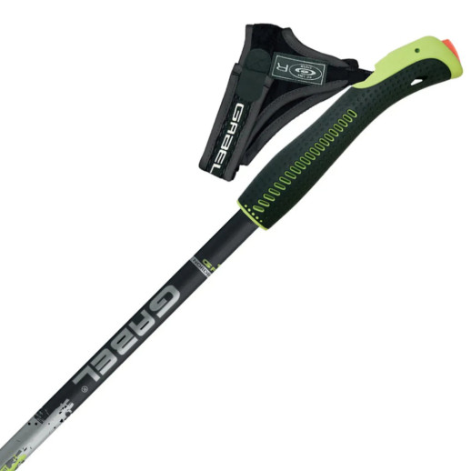 Палки для скандинавской ходьбы Gabel Stretch Lime Dual Tech (7008352570000)
