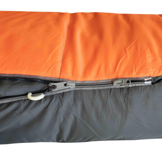 Спальный мешок Tramp Arctic Regular кокон левый orange/grey 220/80-50 UTRS-048R