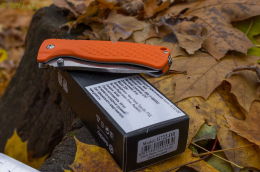 Нож складной Ganzo G722-OR оранжевый