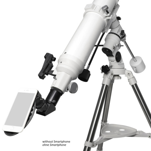 Телескоп Bresser First Light AR-102/1000 EQ3 с адаптером для смартфона (0115660) (931510)