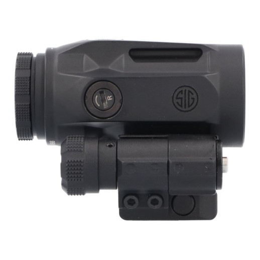 Увеличитель Sig Optics 5X JULIET5-MICRO 5X24MM, PUSH-BUTTON MOUNT WITH SPACERS, BLACK
