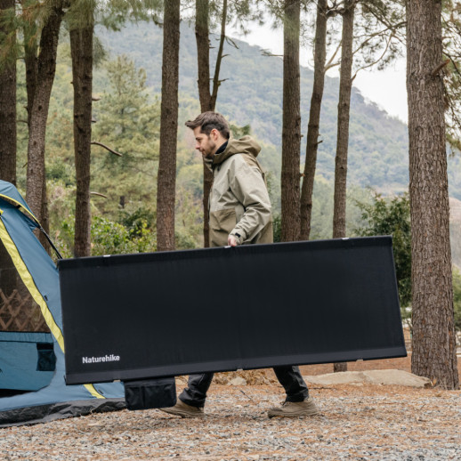 Кровать складная туристическая ультралегкая Naturehike XJC04 NH19JJ006, одноместная, 190 х 70 х 38 см, коричневый